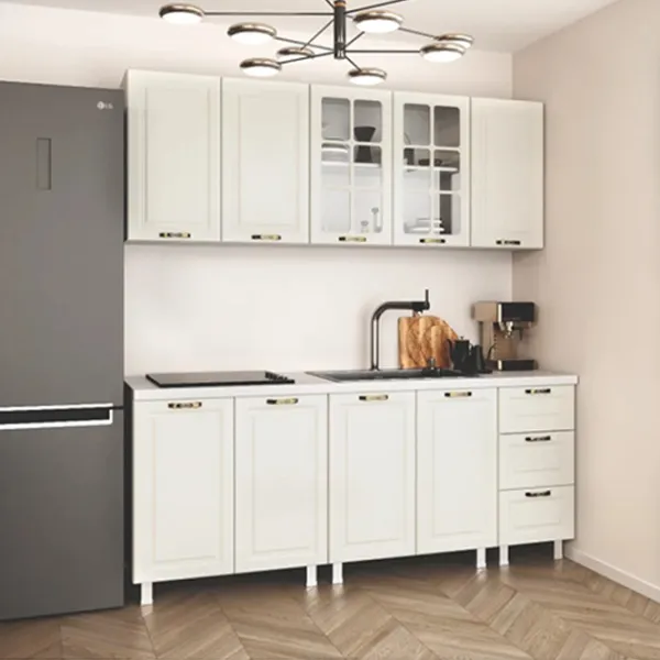 Bucătărie ML-Mobila Liverpool MDF/ Ivory photo 1 Bucătărie ML-Mobila Liverpool MDF/ Ivory photo 1