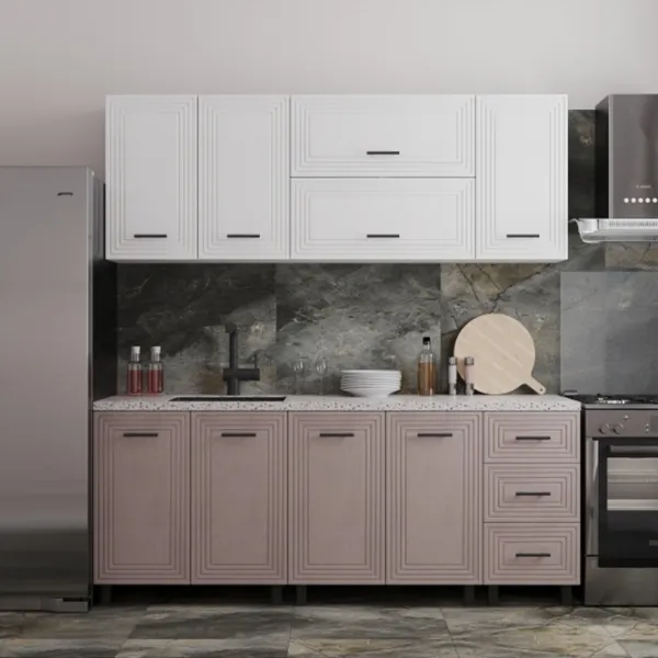 Bucătărie ML-Mobila EVA MDF/ Gray photo 1 Bucătărie ML-Mobila EVA MDF/ Gray photo 1