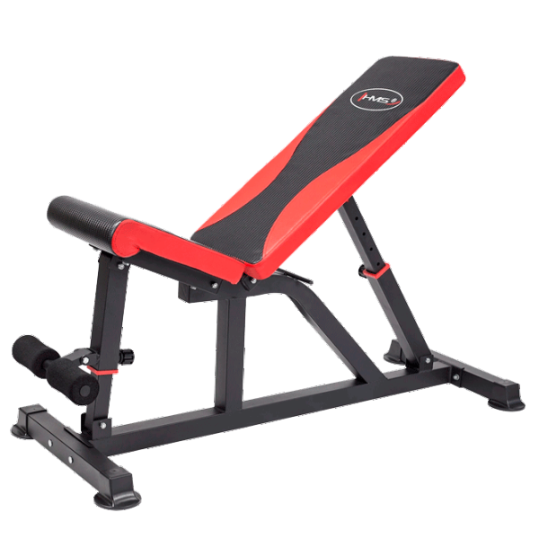 Bancă fitness HMS L8015 Antrenamente de forță/ Black photo 1