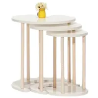 Masă pentru cafea Moda Life Bianco PAL/ White