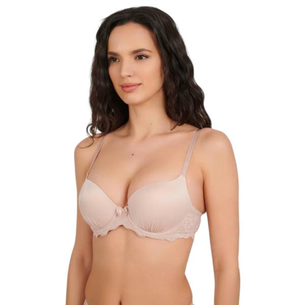 Sutien pentru femei Fantasy 9044/ 1 75B/ Pudra/ Dantelă photo 1