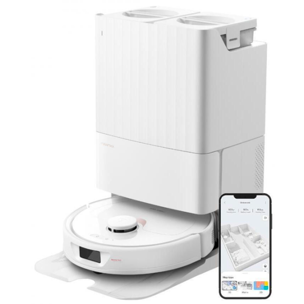 Aspirator Robot Roborock Q Revo Pro 5200 mAh / White photo 2 Aspirator Robot Roborock Q Revo Pro 5200 mAh / White photo 2