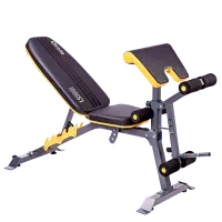Bancă fitness HMS LS3061 Antrenamente de forță/ Black