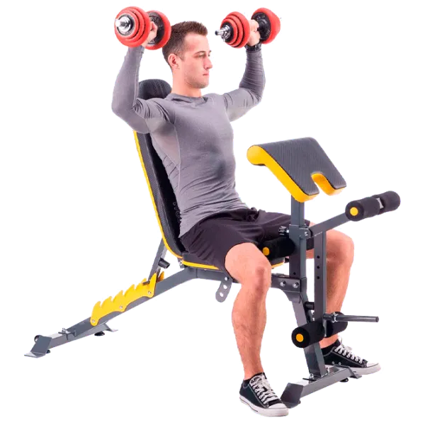 Bancă fitness HMS LS3061 Antrenamente de forță/ Black photo 5