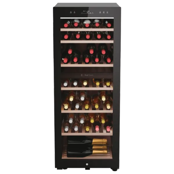 Винный холодильник Haier HWS77GDAU1 5 ° С - 20 °С/ Black photo 1