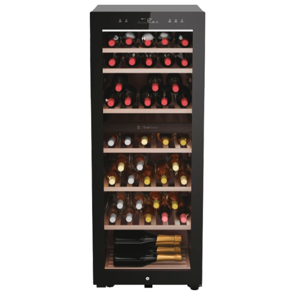 Винный холодильник Haier HWS77GDAU1 5 ° С - 20 °С/ Black photo 1