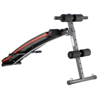 Bancă fitness HMS L1110 Antrenamente de forță/ Black photo 3