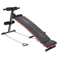 Bancă fitness HMS L1110 Antrenamente de forță/ Black photo 4