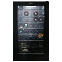 Frigider pentru vin Candy CWC 150 EM/ NF 5 ° С - 20 °С/ Black