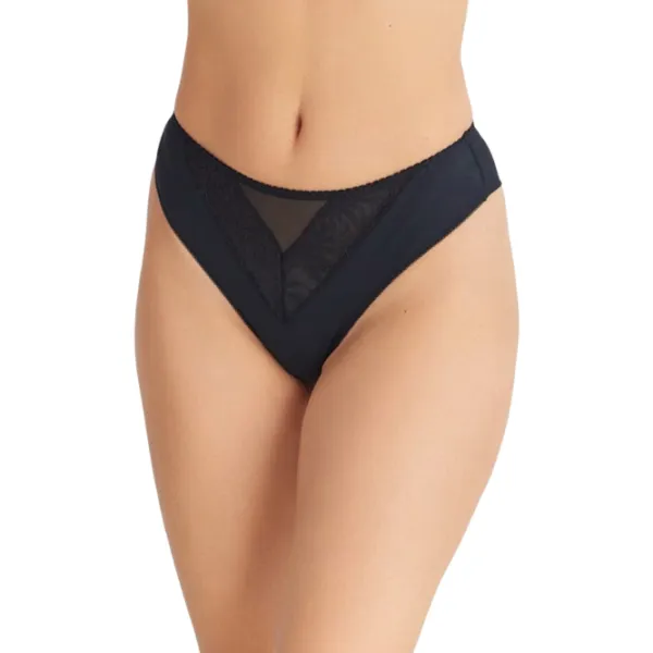 Chiloți pentru femei Fantasy 1204 S/ Black/ Tanga photo 1