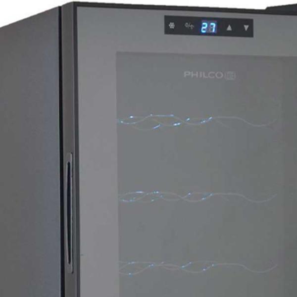 Винный холодильник Philco PW18F 5 ° С - 20 °С/ Black photo 2