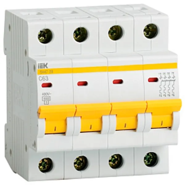 Întrerupător automat IEK MVA21-4-020-D Modulară/ 20 A photo 1 Întrerupător automat IEK MVA21-4-020-D Modulară/ 20 A photo 1