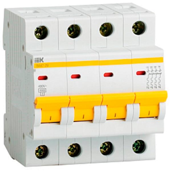 Автоматический выключатель IEK MVA21-4-002-D Модульная/ 2 A photo 1