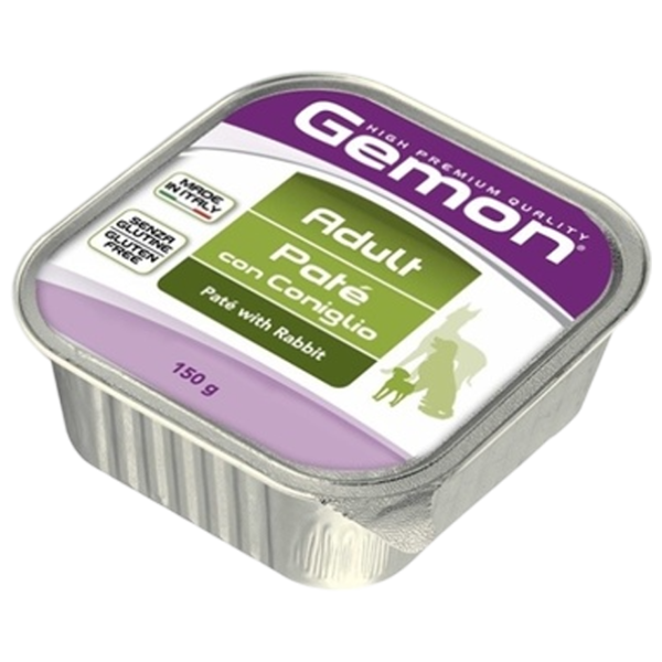 Hrană pentru câini umedă Monge Gemon Dog Pate M30042 0.4 kg / Iepure photo 1