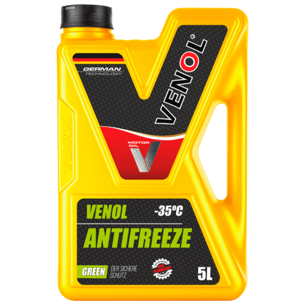Антифриз Venol ANTIFREEZE COOLING LIQUID CONCENTRATE GREEN 5 л Green photo 1