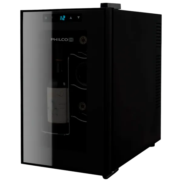Frigider pentru vin Philco PW8F 10 °С - 18 °С/ Black photo 1