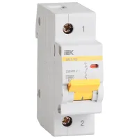 Întrerupător automat IEK MVA40-1-040-C Modulară/ 40 A