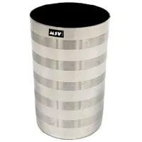 Pahar pentru periuțe de dinți MSV Cordoba Oțel inoxidabil/ Gray/ Pe masă