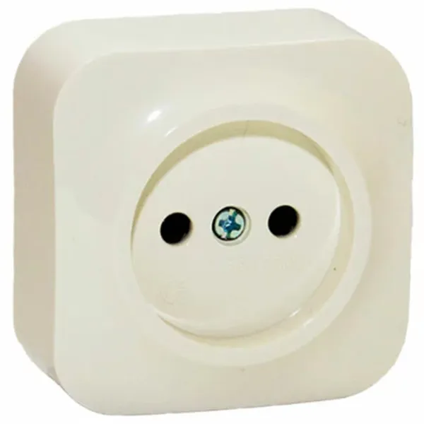 Priză Elmos 8002-46 230 V/ Type-C/ Cream photo 1 Priză Elmos 8002-46 230 V/ Type-C/ Cream photo 1