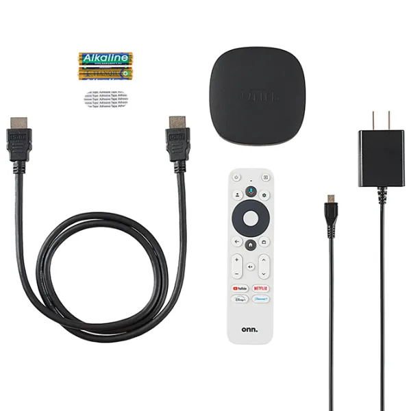 TV приставка Onn Google TV 4K UHD Streaming Box HDMI/ Black photo 2