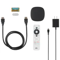 TV приставка Onn Google TV 4K UHD Streaming Box HDMI/ Black photo 2