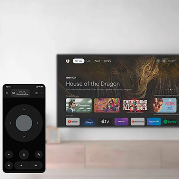 TV приставка Onn Google TV 4K UHD Streaming Box HDMI/ Black photo 7