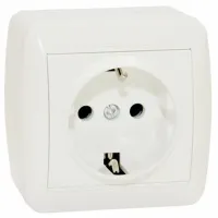 Розетка Elmos 8001-42 230 В/ Type-F/ White