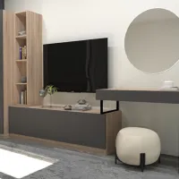 Гостиная Arta Mobilei G01 Немодульная/ Дуб Сонома