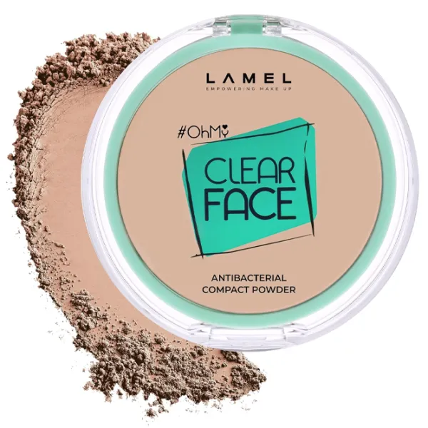 Пудра для лица Lamel OH MY CLEAR FACE 6 г/ Бежевый photo 1