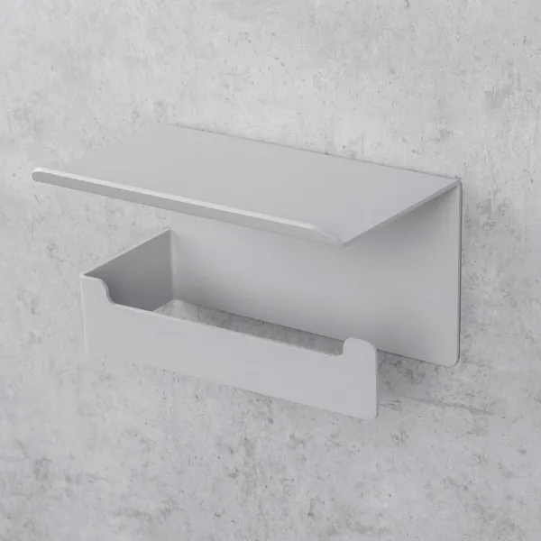 Держатель для туалетной бумаги Daske Shelf Bliss 2 Нержавеющая сталь photo 3