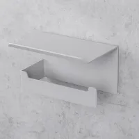 Suport hârtie igienică Daske Shelf Bliss 2 Oțel inoxidabil photo 3