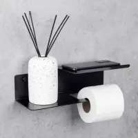 Suport hârtie igienică Daske Shelf Line Flex Oțel inoxidabil photo 3