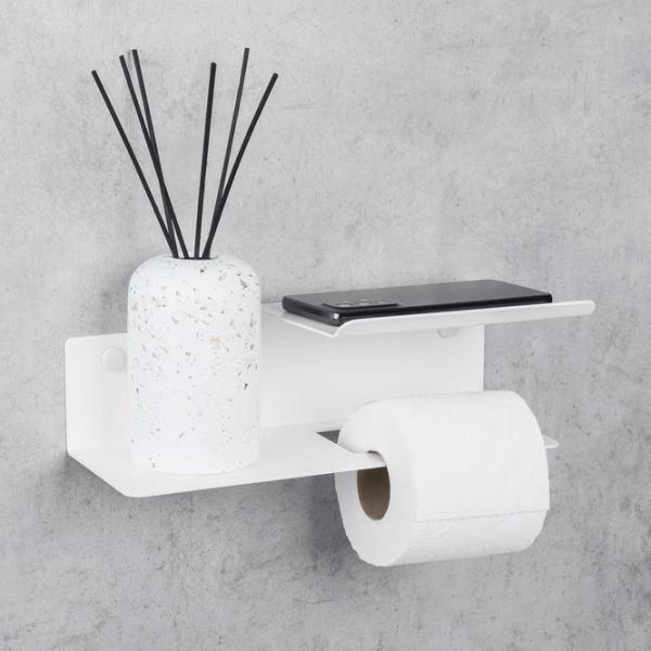 Держатель для туалетной бумаги Daske Shelf Line Flex Left Нержавеющая сталь photo 3