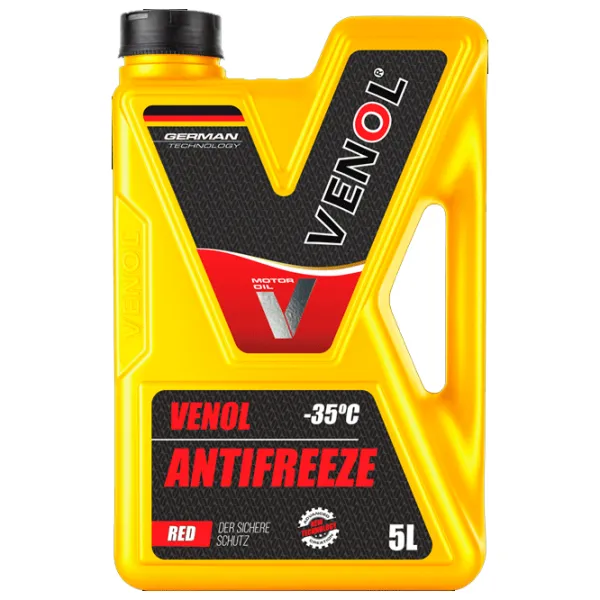 Antigel Venol ANTIFREEZE COOLING LIQUID CONCENTRATE RED 5 l Red photo 1