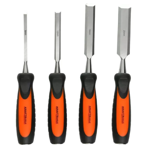 Set dălți Kraft&Dele KD10890  pentru lemn / 6 mm / Plată photo 1