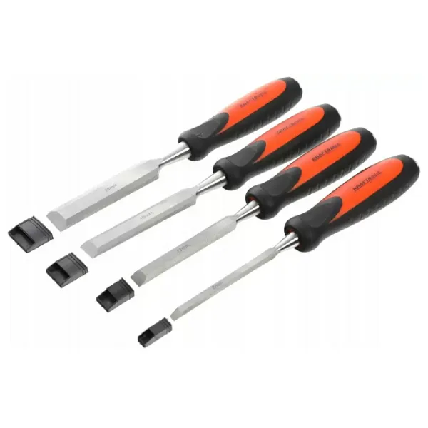Set dălți Kraft&Dele KD10890  pentru lemn / 6 mm / Plată photo 2