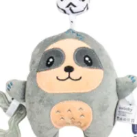 Игрушка для колясок и кроваток New Baby Animals 53894 1+/ Grey photo 3