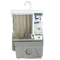 Шторка для ванной Tendance 47182 200 x 180 см/ Полиэстер/ Grey