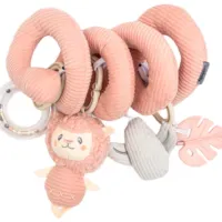 Jucărie pentru pătuțuri și cărucioare New Baby Animals 53899 0+/ Pink photo 5