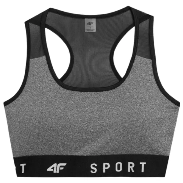 Bustieră pentru femei 4F 4FSS23USBAF051 Gray photo 1