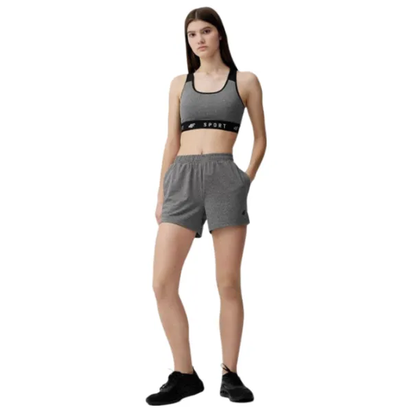 Bustieră pentru femei 4F 4FSS23USBAF051 Gray photo 2