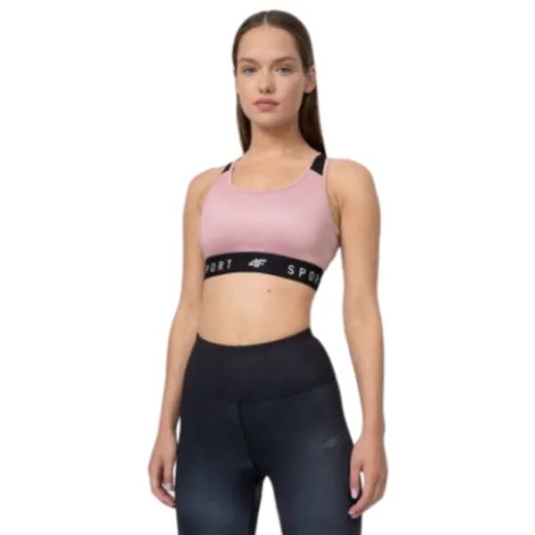 Bustieră pentru femei 4F 4FSS23USBAF051 Pink photo 3