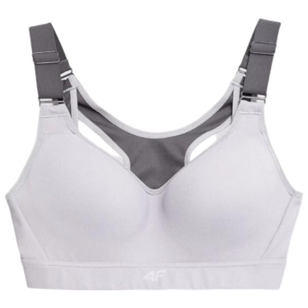 Bustieră pentru femei 4F 4FSS23USBAF034 Gray photo 1