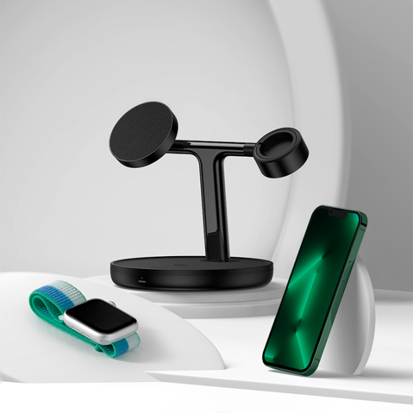 Încărcător wireless Baseus Swan 3 A/ Black photo 3