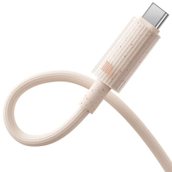 Кабель для телефона Habitat Baseus USB Type-C + USB Type-C 1 м/ Pink photo 2