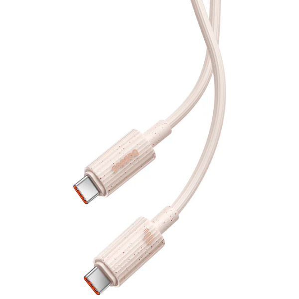 Кабель для телефона Habitat Baseus USB Type-C + USB Type-C 1 м/ Pink photo 3