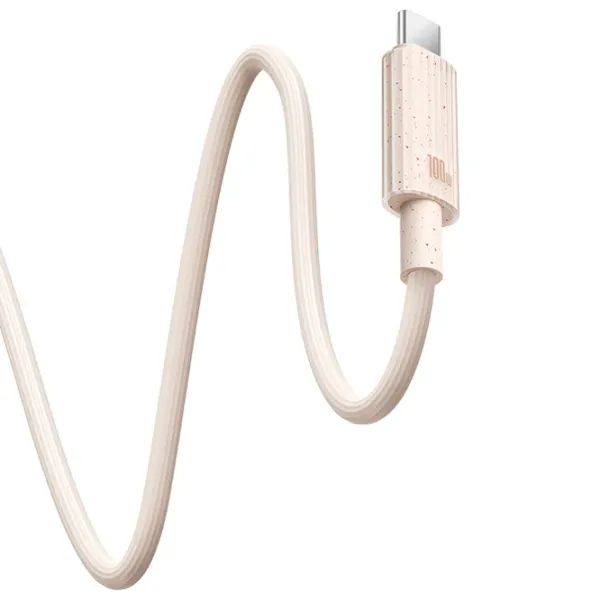Кабель для телефона Habitat Baseus USB Type-C + USB Type-C 1 м/ Pink photo 5