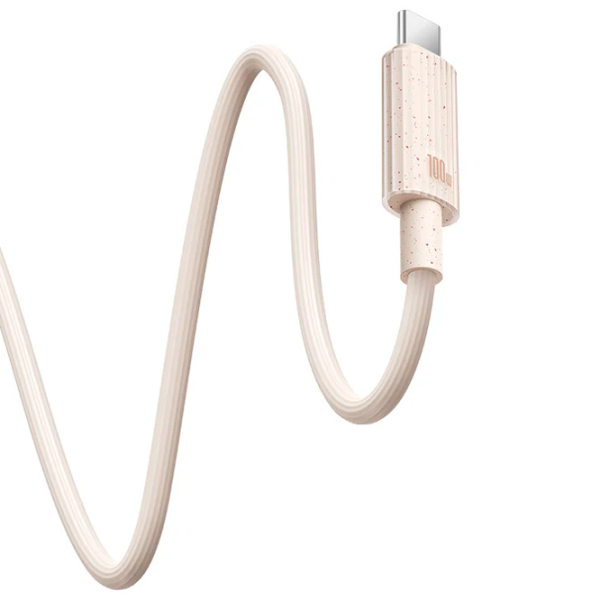 Кабель для телефона Habitat Baseus USB Type-C + USB Type-C 1 м/ Pink photo 5