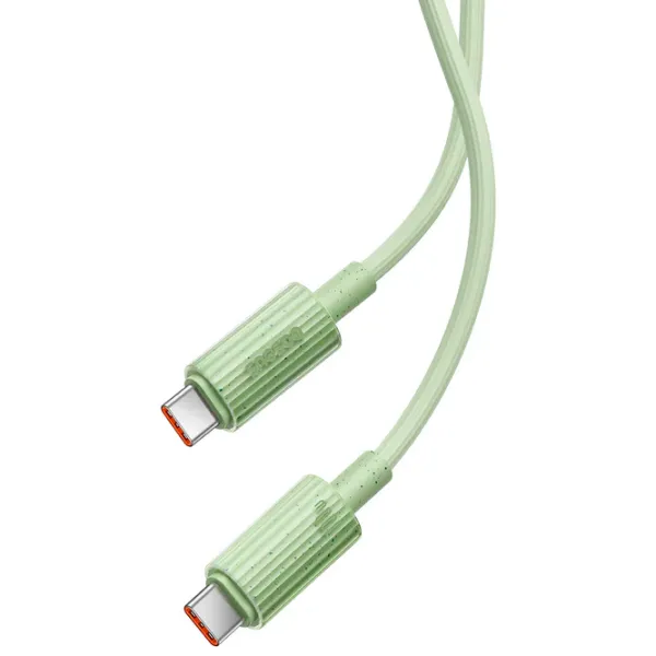 Кабель для телефона Habitat Baseus USB Type-C + USB Type-C 1 м/ Green photo 3
