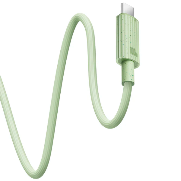 Кабель для телефона Habitat Baseus USB Type-C + USB Type-C 1 м/ Green photo 5
